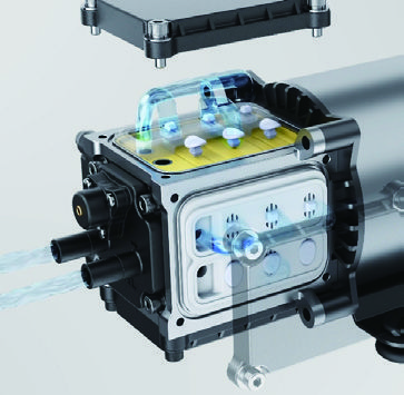 12-Chamber Diaphragm Pump